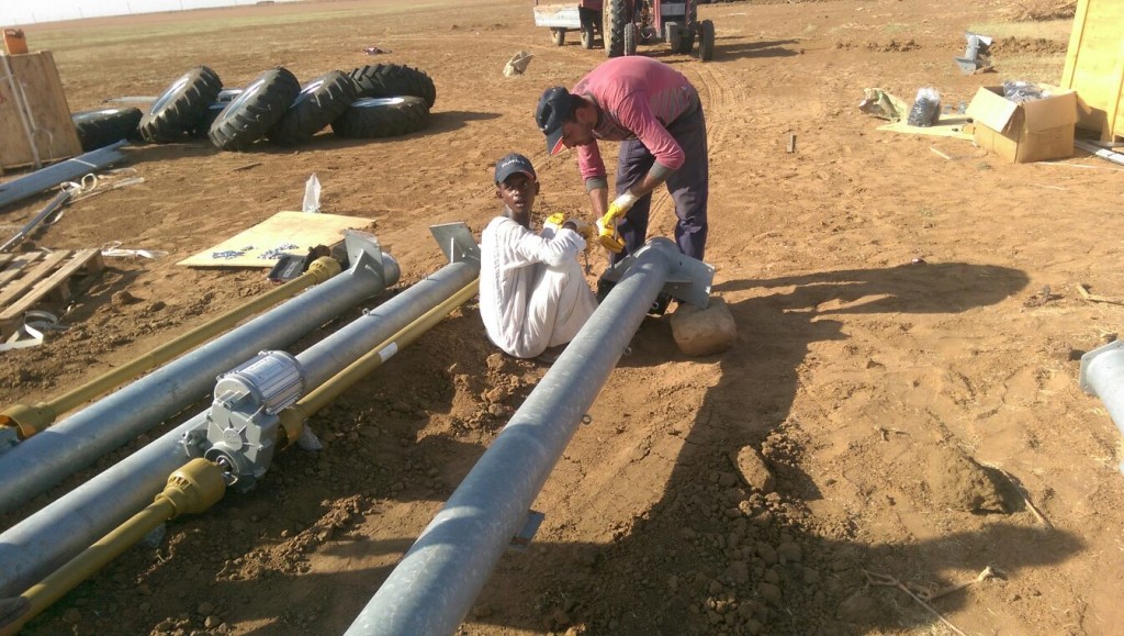 pivot Irrigation at Sudan Atlantis Center Pivot Installation