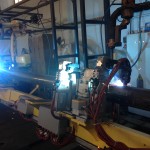center pivot robot welding